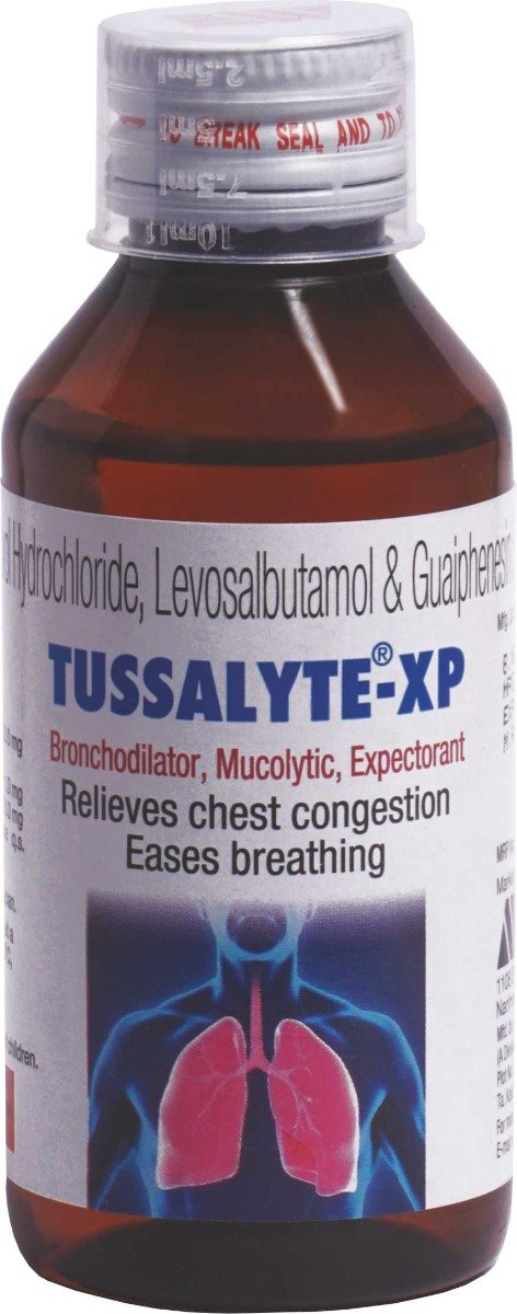 Tussalyte-XP Syrup 100 ml, Pack of 1 Tussalyte-XP Syrup 100 ml, Pack of 1