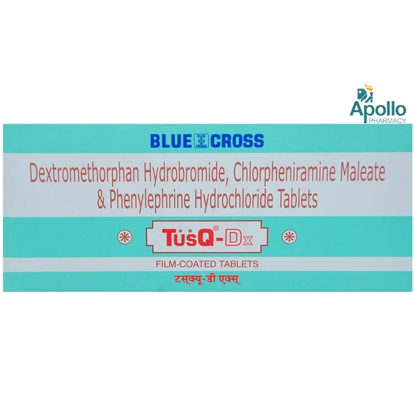 Tusq-DX Tablet 10's, Pack of 10 TabletS