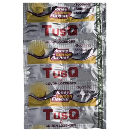 Tusq-D Honey Lemon Flavour Lozenges 6's