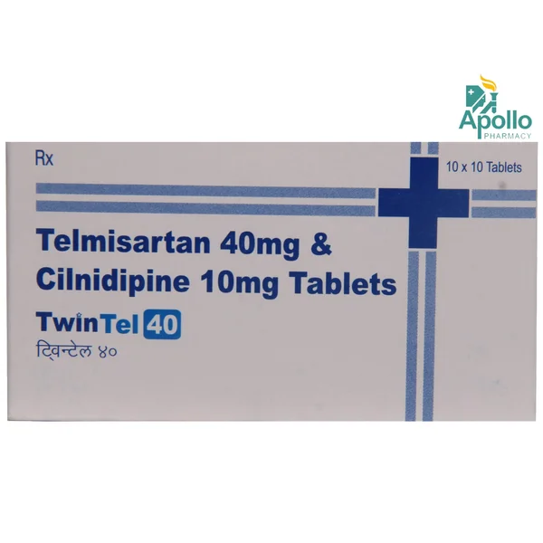 TwinTel 40 Tablet 10's, Pack of 10 TABLETS