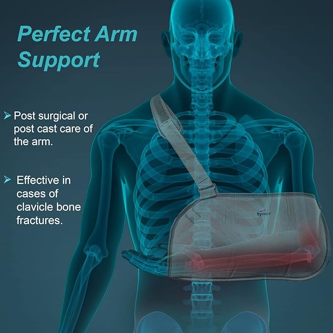 Tynor Arm Sling Baggy Pouch Small, 1 Count, Pack of 1 Tynor Arm Sling Baggy Pouch Small, 1 Count, Pack of 1