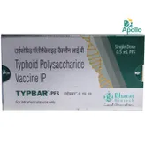 Typbar-PFS Vaccine 0.5 ml, Pack of 1 Injection