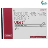 UKET 30MG INJECTION 1ML, Pack of 1 Injection
