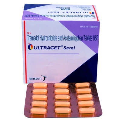 Ultracet Semi Tablet 15's, Pack of 15 TABLETS