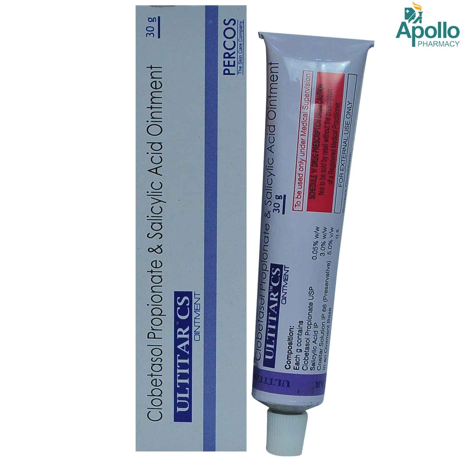 Ultitar CS Ointment 30 gm, Pack of 1 OINTMENT Ultitar CS Ointment 30 gm, Pack of 1 OINTMENT