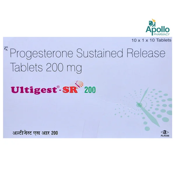 Ultigest-SR 200 Tablet 10's