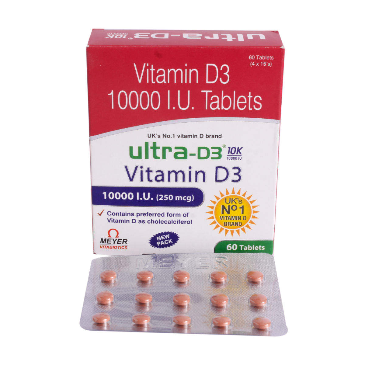 Ultra D3 10k Tablet 30s Price Uses Side Effects Composition