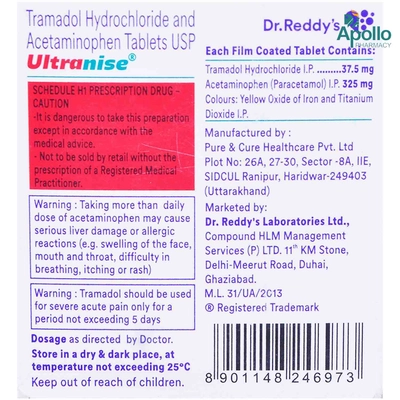 Ultranise Tablet 10's, Pack of 10 TABLETS