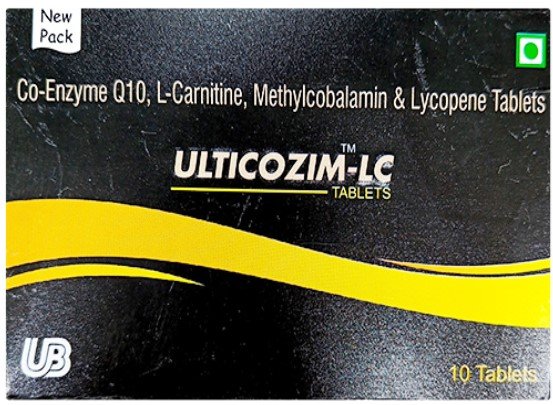 Ulticozim LC Tablet 10's, Pack of 10 TabletS Ulticozim LC Tablet 10's, Pack of 10 TabletS