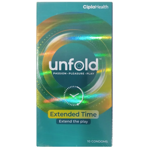 Unfold Extended Time Condoms, 10 Count