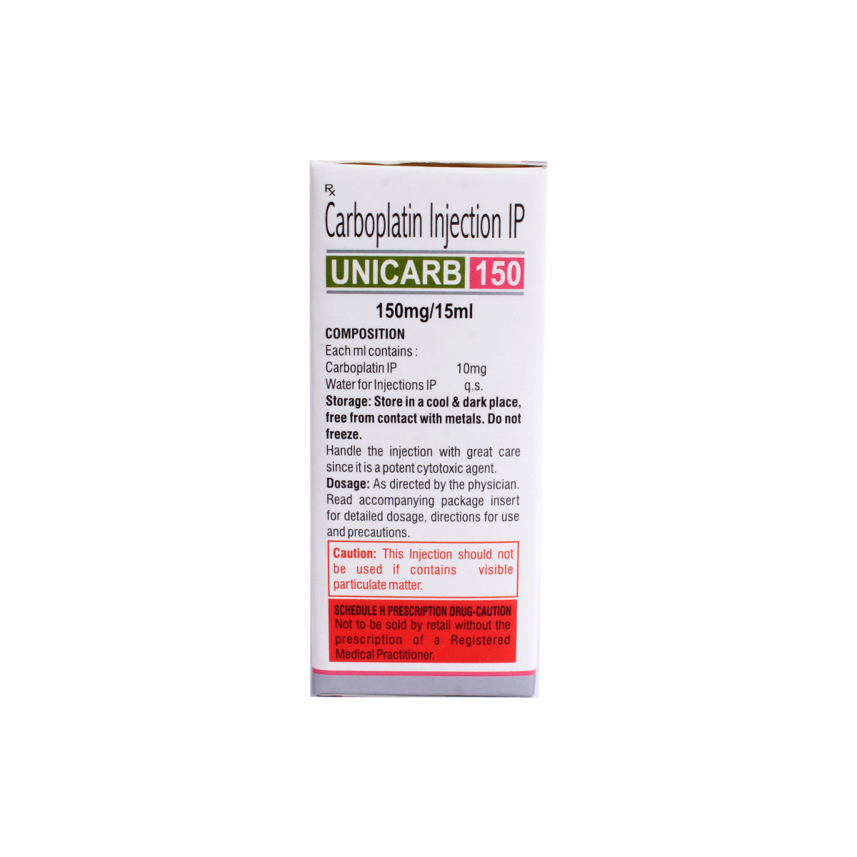 UNICARB 150MG INJECTION 15ML, Pack of 1 INJECTION UNICARB 150MG INJECTION 15ML, Pack of 1 INJECTION