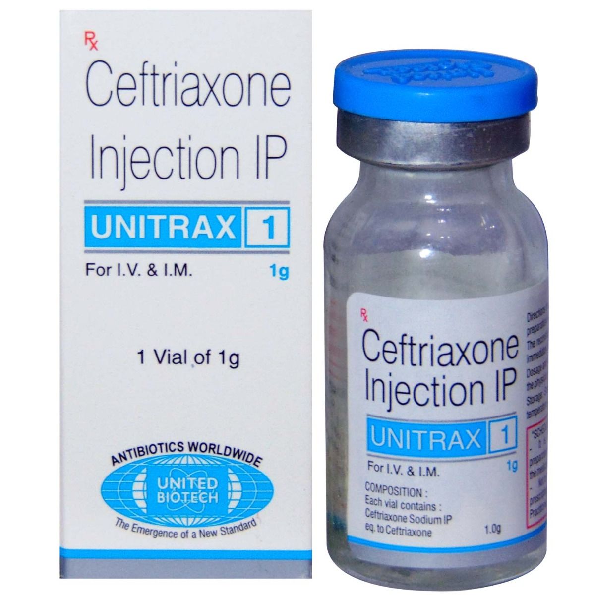 UNITRAX INJECTION 1GM, Pack of 1 INJECTION