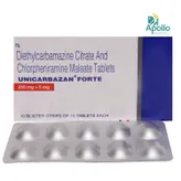 Unicarbazan Forte Tablet 10's, Pack of 10 TABLETS