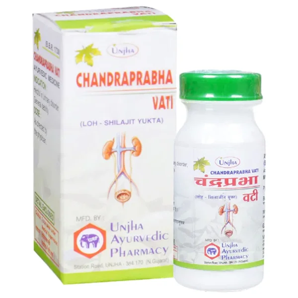 Unjha Chandraprabha Vati, 40 Tablets, Pack of 1