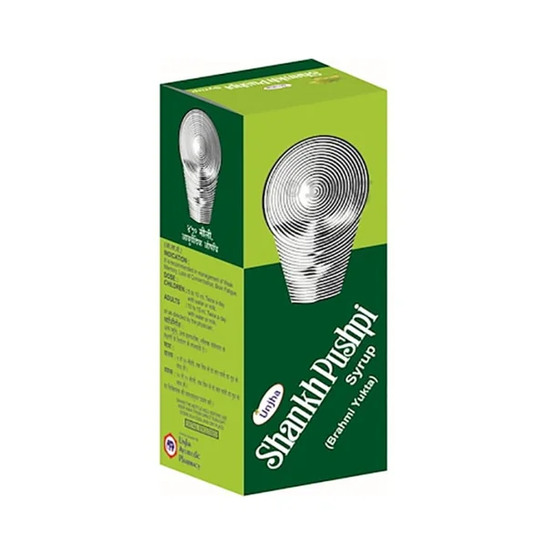 Unjha Shankh Pushpi Syrup, 450 ml