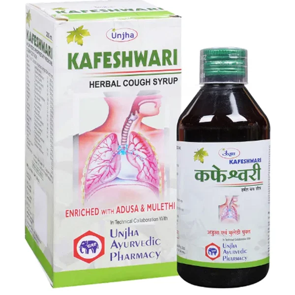 Unjha Kafeshwari Syrup, 200 ml, Pack of 1