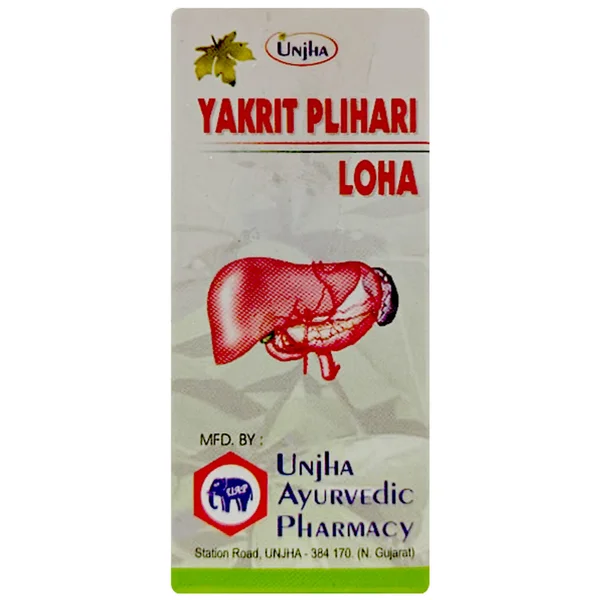 Unjha Yakrit Plihari Loha, 40 Tablets