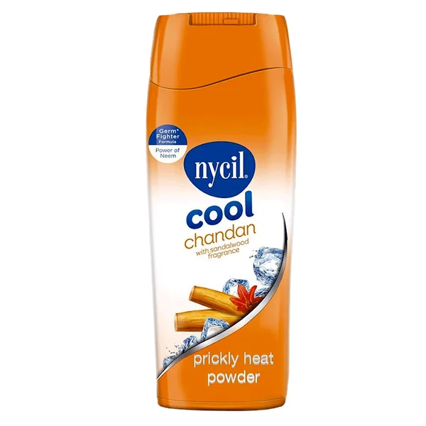 Nycil Germ Expert Cool Chandan Prickly Heat Powder, 150 gm