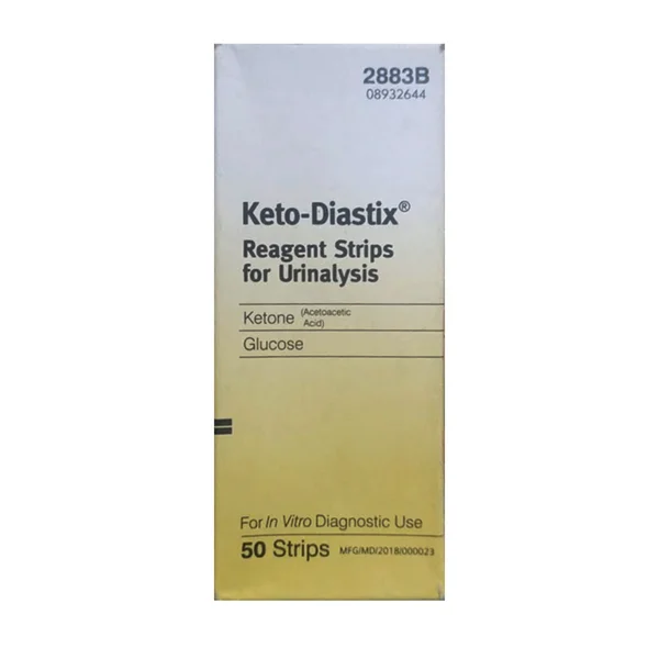 Keto-Diastix Reagent Strips for Urinalysis 50's