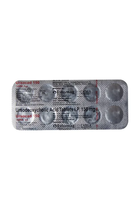 Ursocad 150 Tablet 10's