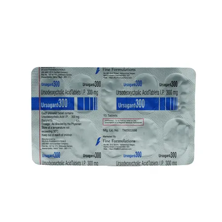 Ursogard 300 Tablet 10's