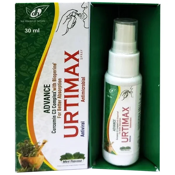 Depsons Urtimax Mint Flavour Spray, 30 ml, Pack of 1