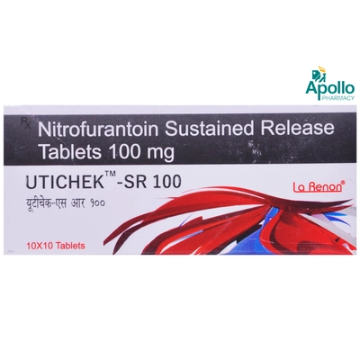 Utichek Sr 100mg Tablet 10's, Pack of 10 TabletS