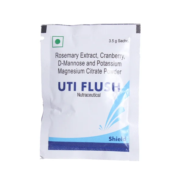 Uti Flush Sachet 7 x 3.5 gm, Pack of 1