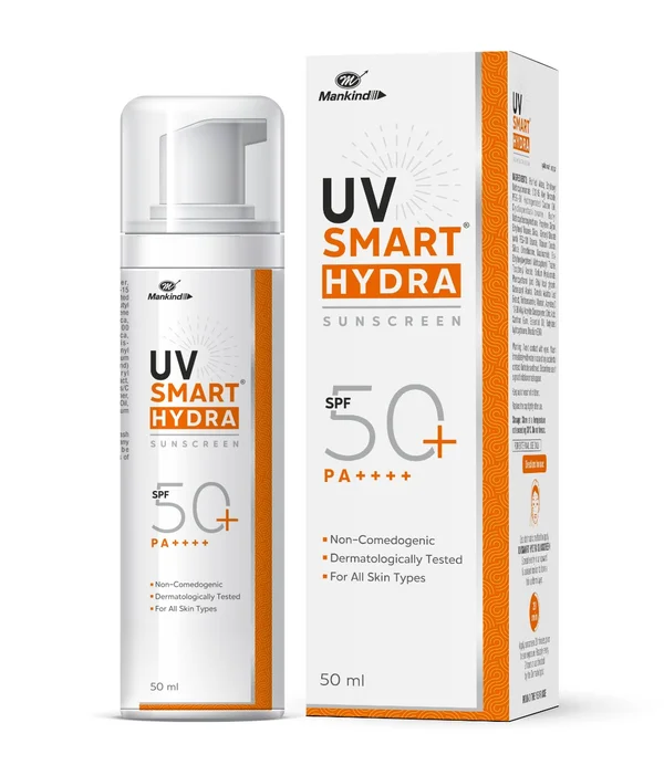 UV Smart Hydra SPF 50+ PA+++ Sunscreen, 50 ml