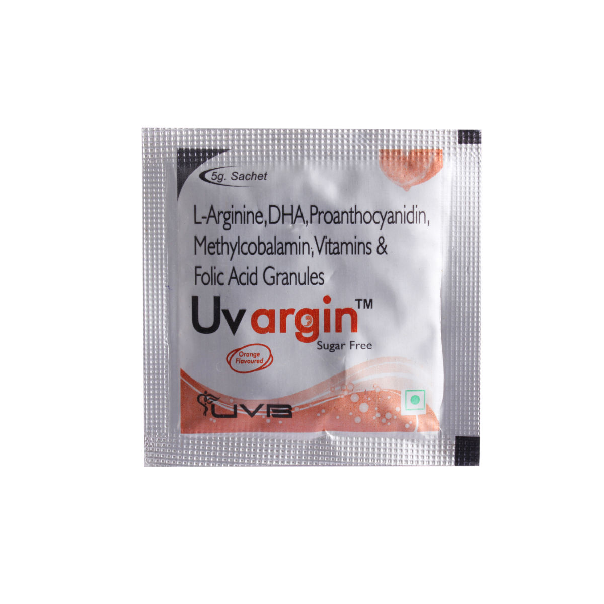 Buy Uvargin 5Gm Orange Flavour S/F Granules Online