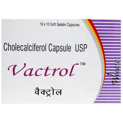 Vactrol Softgel Capsule 10's, Pack of 10 CAPSULES