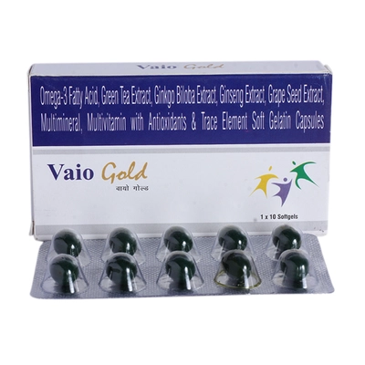 Vaio Gold Capsule 10`S 10's, Pack of 10