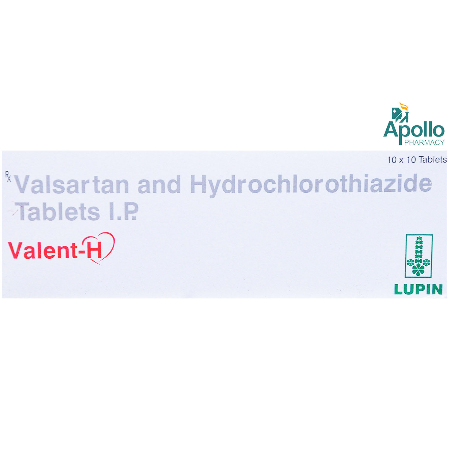 Buy Valent H 80 mg Tablet 10's Online