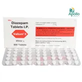 Valium 5 Tablet 10's, Pack of 10 TABLETS