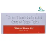 Valporate Chrono 200 Tablet 10's, Pack of 10 TABLETS