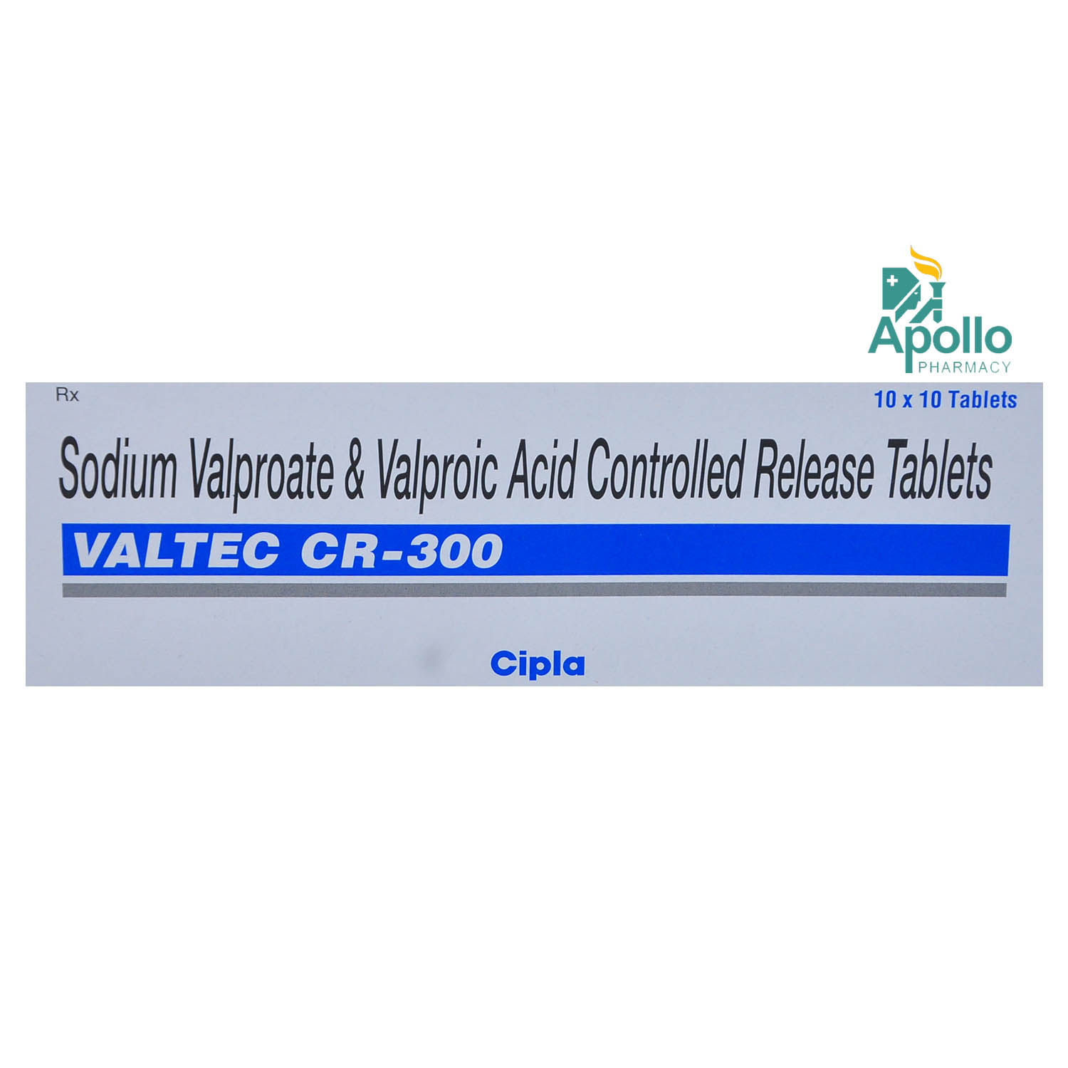 Valtec CR 300 Tablet | Uses, Side Effects, Price | Apollo Pharmacy