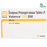 Valance OD 250 Tablet 15's, Pack of 15 TABLETS