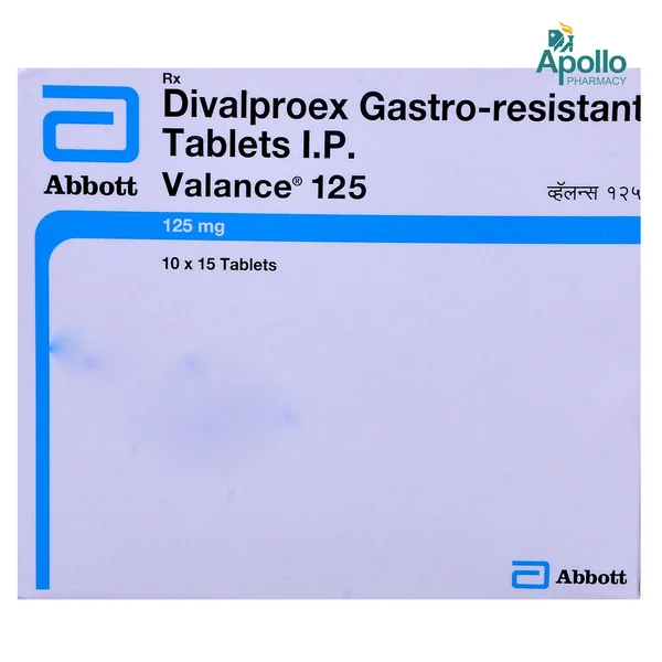 Valance 125 Tablet 15's, Pack of 15 TABLETS