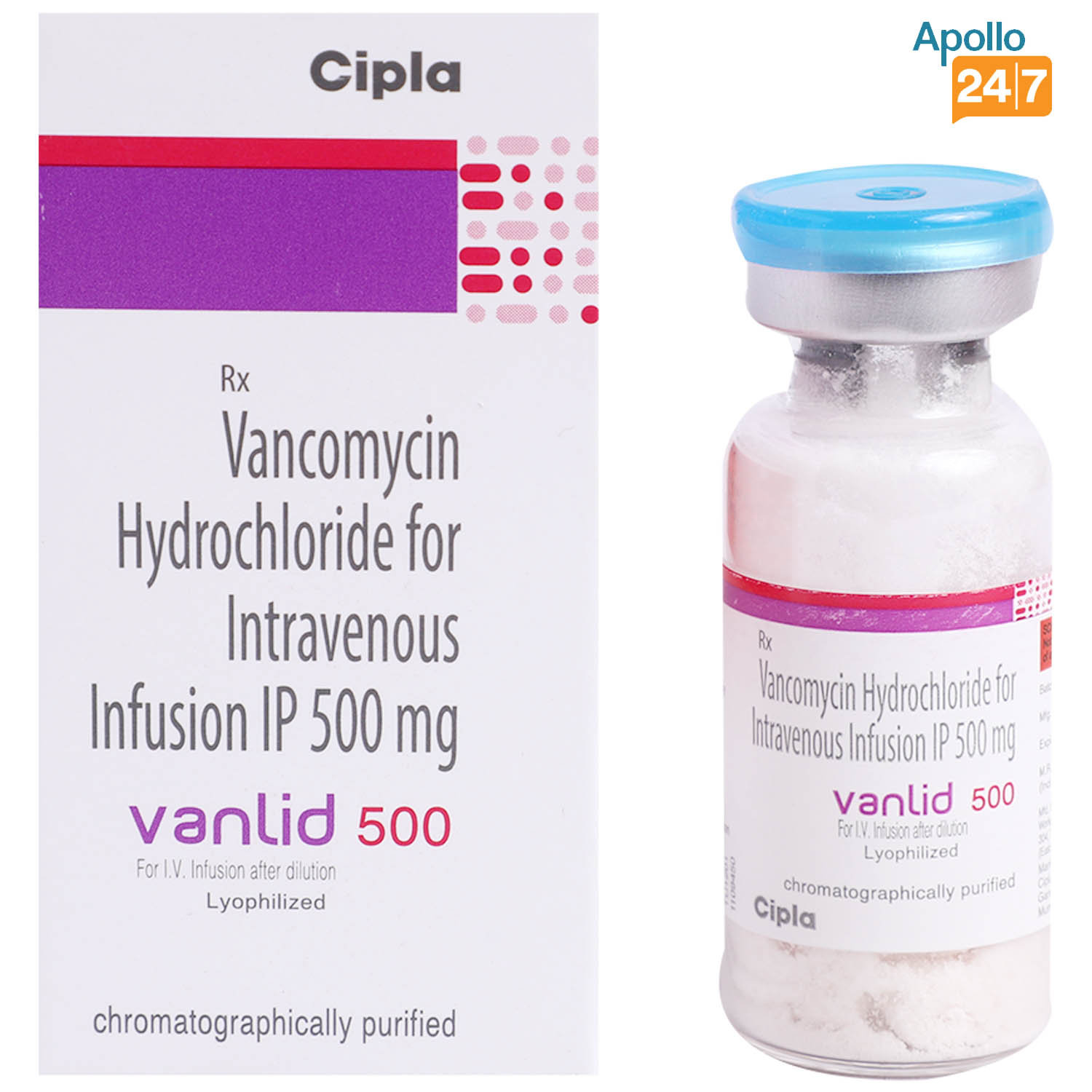 Vanlid 500 Infusion 1's, Pack of 1 Injection Vanlid 500 Infusion 1's, Pack of 1 Injection