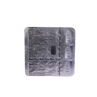 Vapnik Tablet 15's, Pack of 15 TabletS