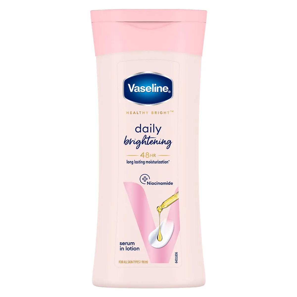 Vaseline Healthy Bright Daily Brightening Body Lotion, 90 ml