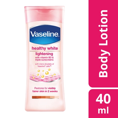 Vaseline Healthy White Lightening Lotion, 40 ml, Pack of 1