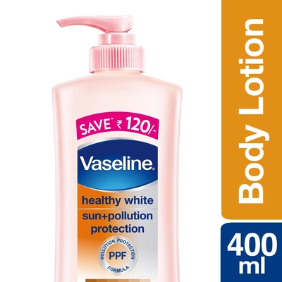 Vaseline Healthy Bright SPF 30 Multivitamin UV Lotion, 400 ml, Pack of 1