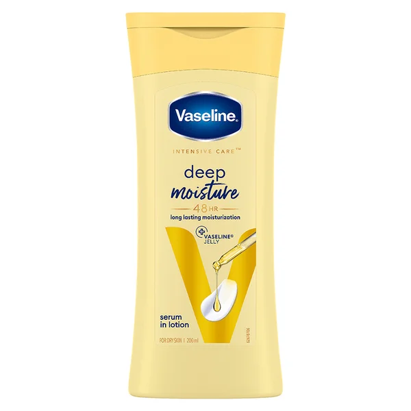 Vaseline Deep Moisture Body Lotion, 200 ml, Pack of 1