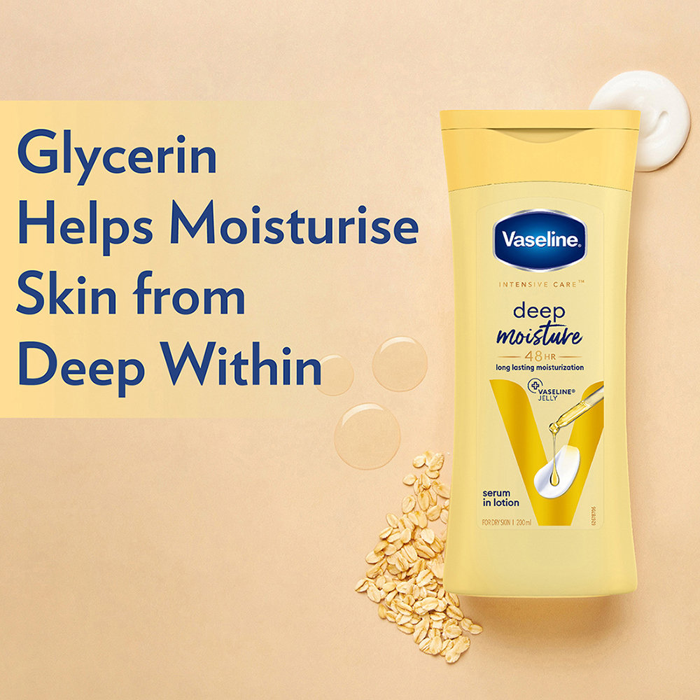 Vaseline Deep Moisture Body Lotion, 200 ml, Pack of 1 Vaseline Deep Moisture Body Lotion, 200 ml, Pack of 1