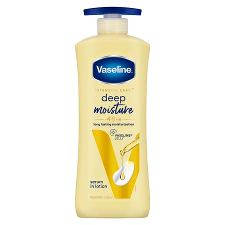 Vaseline Intensive Care Deep Moisture Body Lotion, 600 ml