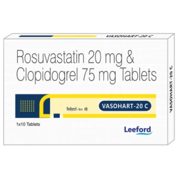 Vasohart-20 C Tablet 10's