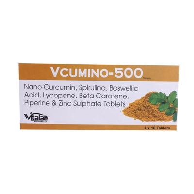 Vcumino 500 Tablet 10's, Pack of 10