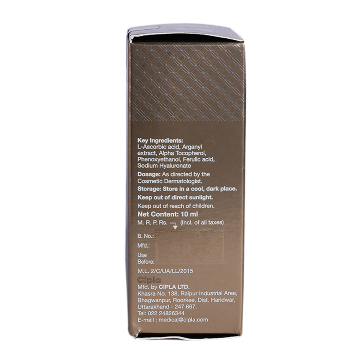 Vcx Serum, 10 ml Price, Uses, Side Effects, Composition Apollo Pharmacy