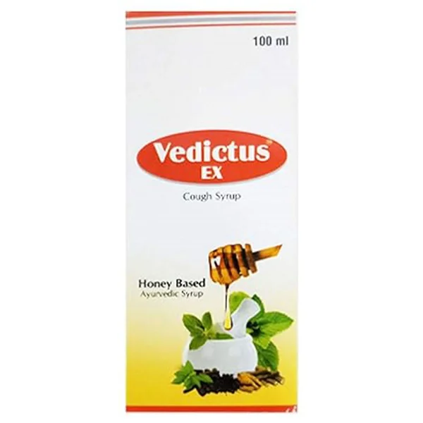 Vedictus EX Cough Syrup, 100 ml, Pack of 1